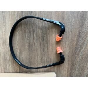 2 Pairs Banded Earplugs Reusable Individually Wrapped Work Hearing Protection